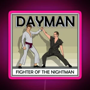 Dayman Always Sunny Tan RGB Neon Sign