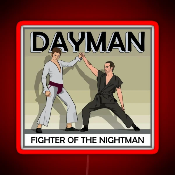 Dayman Always Sunny Tan RGB Neon Sign
