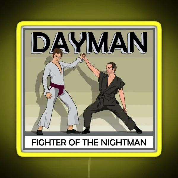 Dayman Always Sunny Tan RGB Neon Sign