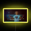 Eye-catching customizable multicolor LED signs perfect for any nostalgia theme room.