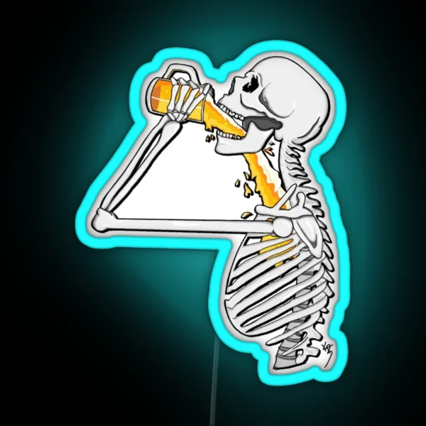 Dead Drinking RGB Neon Sign