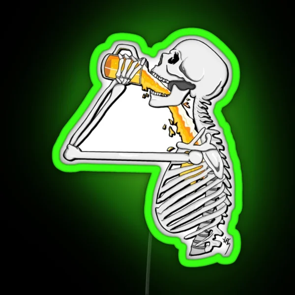 Dead Drinking RGB Neon Sign