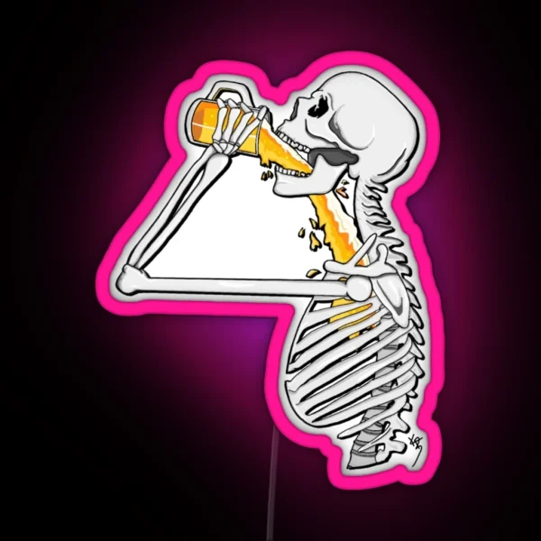 Dead Drinking RGB Neon Sign