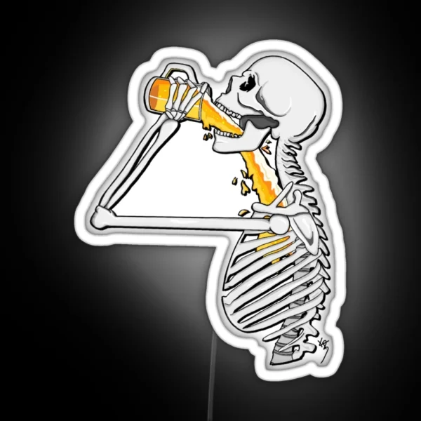 Dead Drinking RGB Neon Sign