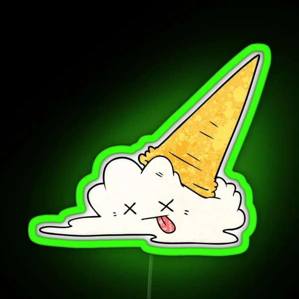 Dead Drop Icecream Led RGB Neon Sign