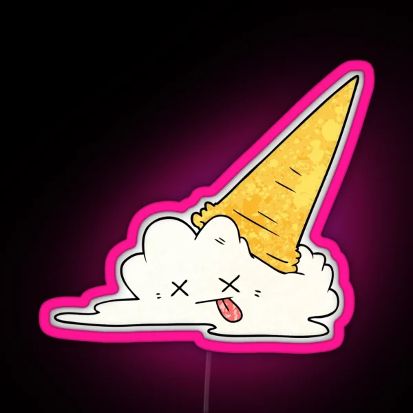 Dead Drop Icecream Led RGB Neon Sign