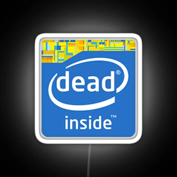 Dead Inside RGB Neon Sign