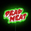 Retro Neon Sign Decor with YouTube Logo Inspired Illuminated Artwork