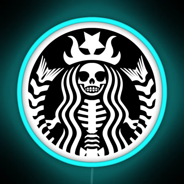 Dead Mermaid RGB Neon Sign