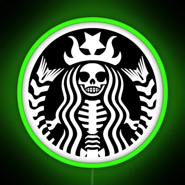 Dead Mermaid RGB Neon Sign