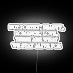 Dead Poets Society Led RGB Neon Sign