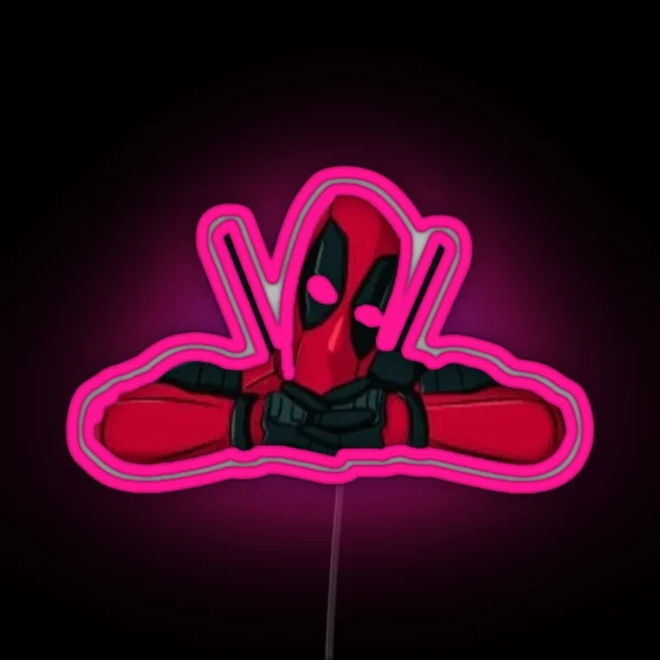 Deadpool RGB Neon Sign