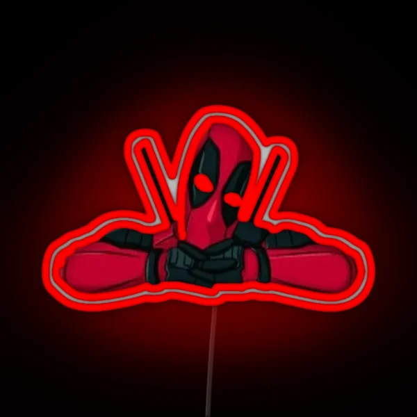 Deadpool RGB Neon Sign