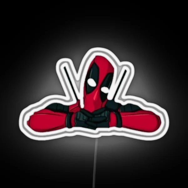 Deadpool RGB Neon Sign