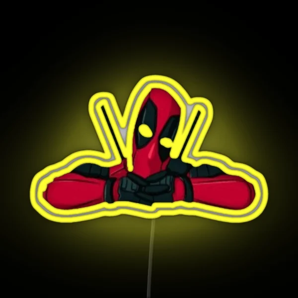 Deadpool RGB Neon Sign