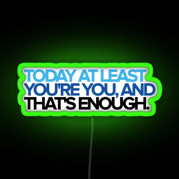 Dear Evan Hansen You Re You RGB Neon Sign