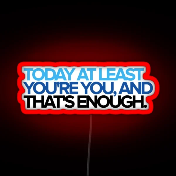 Dear Evan Hansen You Re You RGB Neon Sign