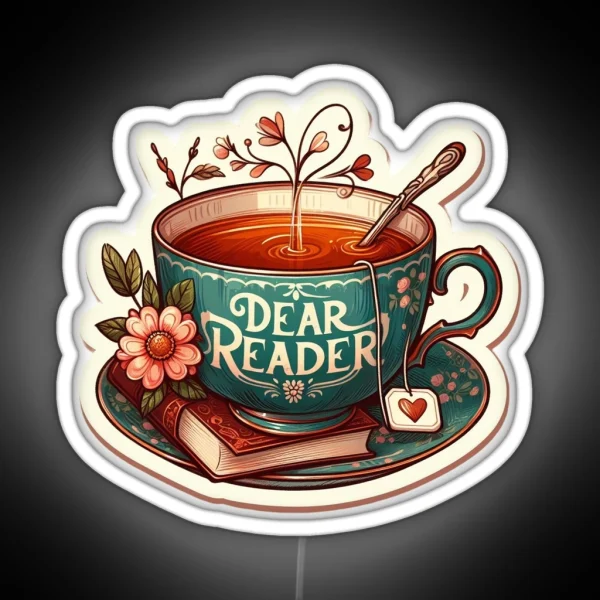 Dear Reader Led RGB Neon Sign