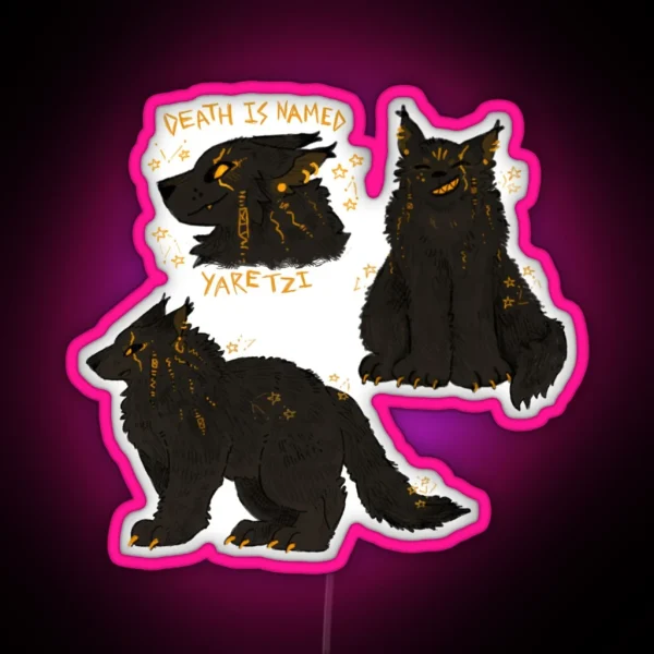 Death Is Named Yaretzi RGB Neon Sign