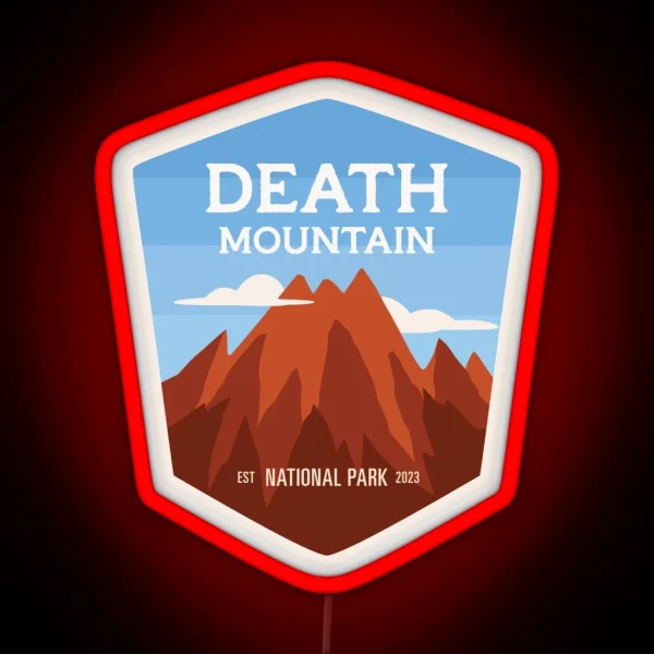 Death Mountain National Park RGB Neon Sign