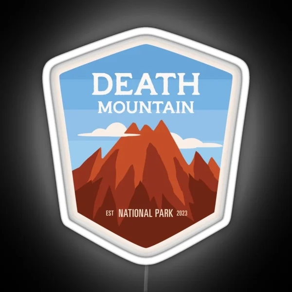 Death Mountain National Park RGB Neon Sign