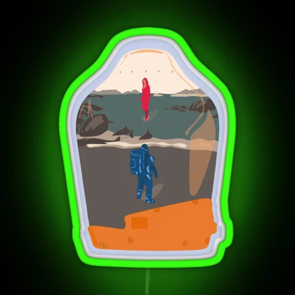 Death Stranding Capsule RGB Neon Sign