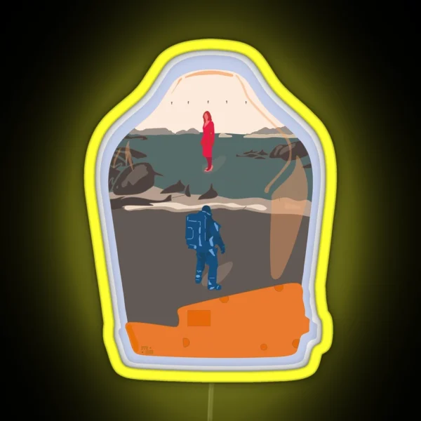 Death Stranding Capsule RGB Neon Sign