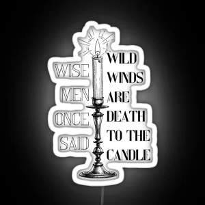 Death To The Candle Wise Men RGB Neon Sign