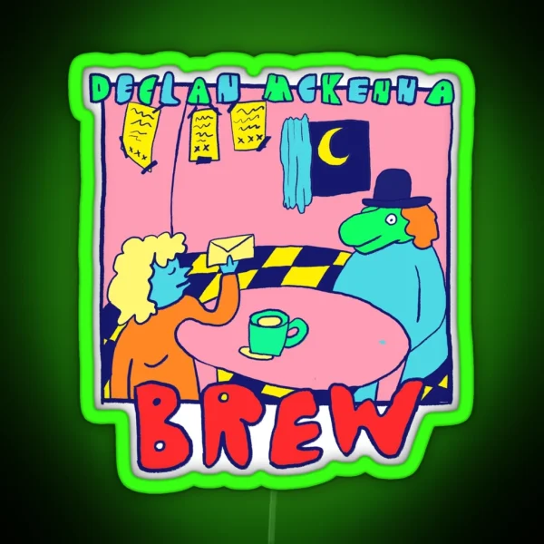Declan Mckenna Brew RGB Neon Sign