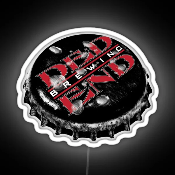 DED END HOME BREWING CAP RGB Neon Sign