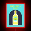 Deep Eddy's Liquor Bar Neon Sign in Vibrant RGB Colors