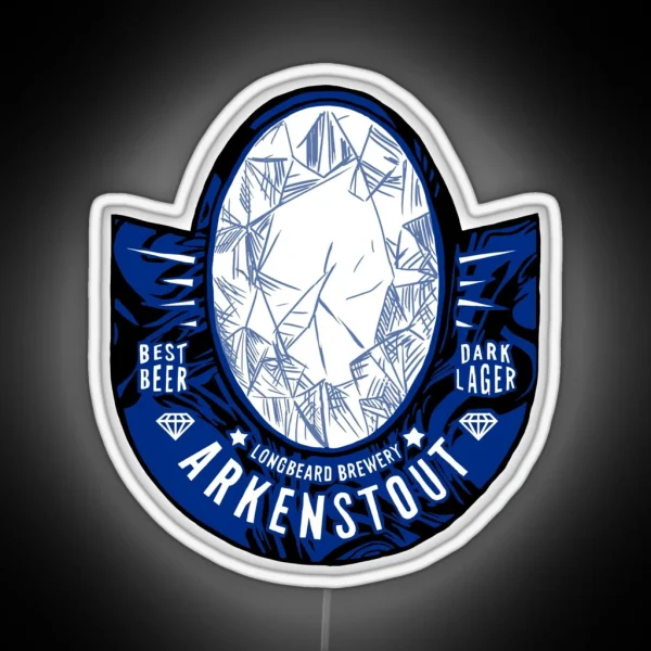 Deep Rock Galactic Arkenstout RGB Neon Sign
