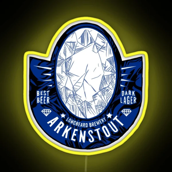 Deep Rock Galactic Arkenstout RGB Neon Sign