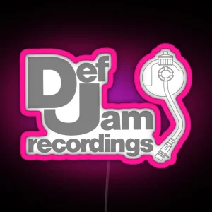 Def Jam Classi Perfect Gift RGB Neon Sign