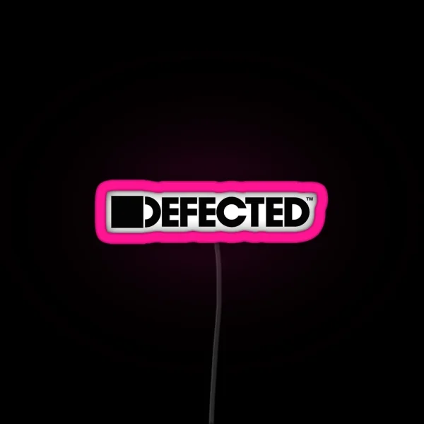 DEFECTED RECORDS Led Rave Led Electronic Music Festival Ibiza Party Led House Led RGB Neon Sign