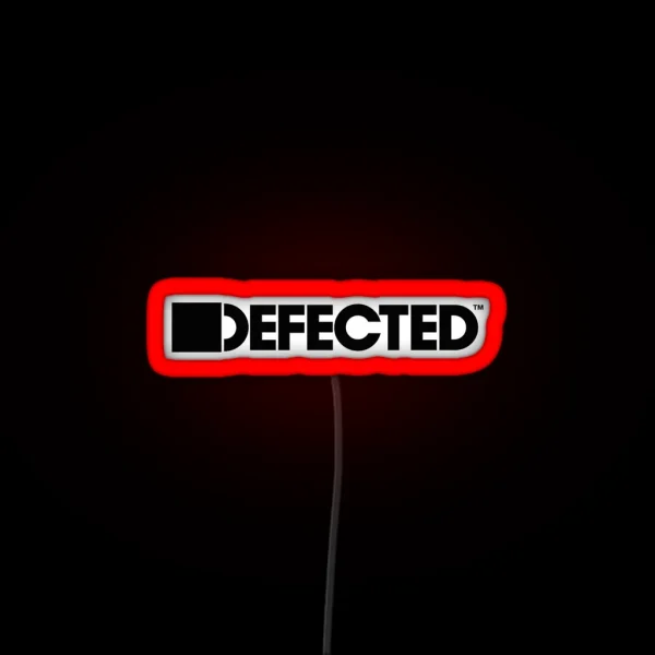 DEFECTED RECORDS Led Rave Led Electronic Music Festival Ibiza Party Led House Led RGB Neon Sign