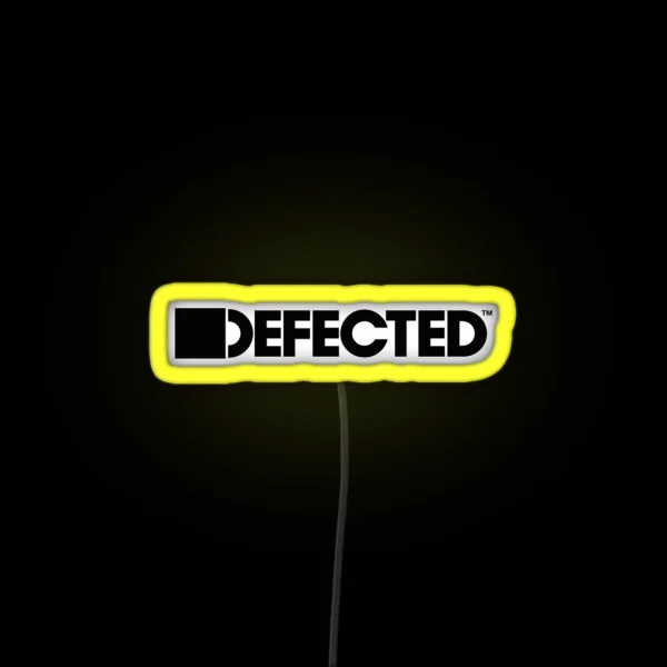 DEFECTED RECORDS Led Rave Led Electronic Music Festival Ibiza Party Led House Led RGB Neon Sign