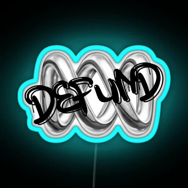 DEFUND THE ABC RGB Neon Sign