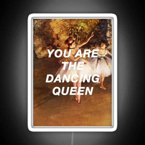 Degas Dancing Queen RGB Neon Sign