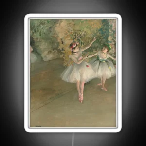 Degas Two Dancers RGB Neon Sign