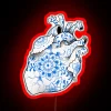 Add colorful charm to your space with this heart design.