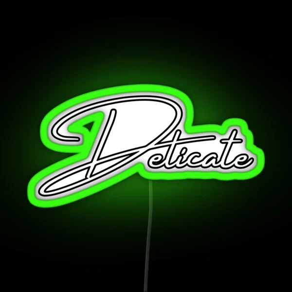 Delicate RGB Neon Sign