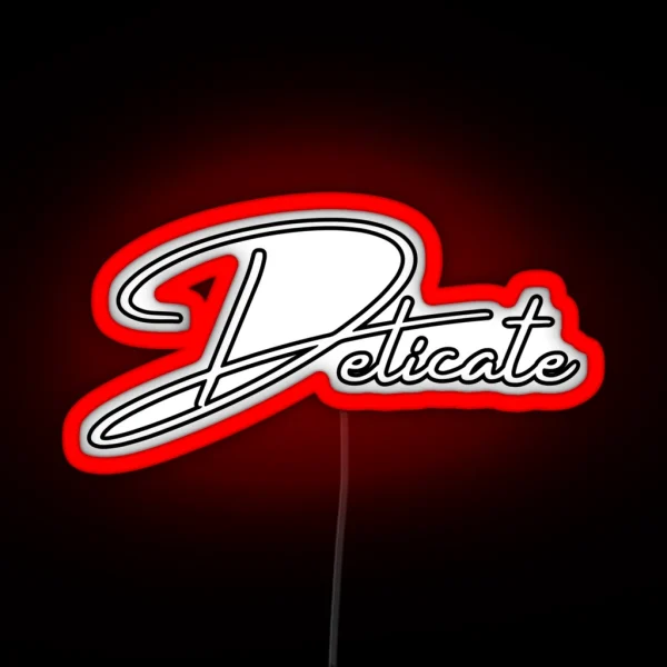 Delicate RGB Neon Sign