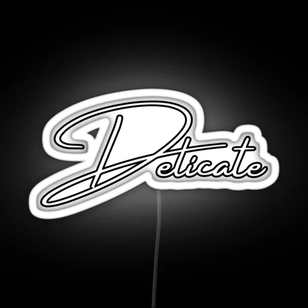 Delicate RGB Neon Sign