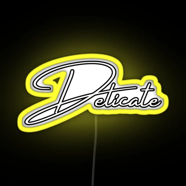 Delicate RGB Neon Sign