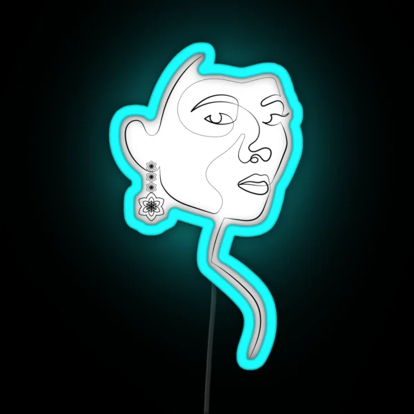 Delicate RGB Neon Sign
