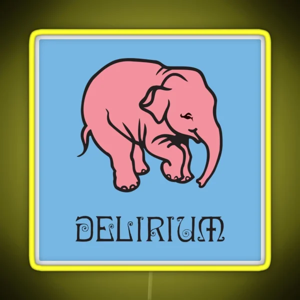 Delirium RGB Neon Sign