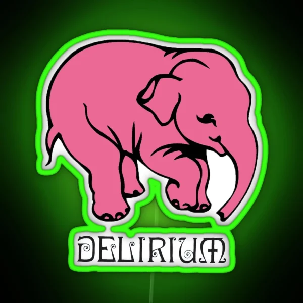 Delirium Tremens RGB Neon Sign