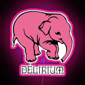 Delirium Tremens RGB Neon Sign