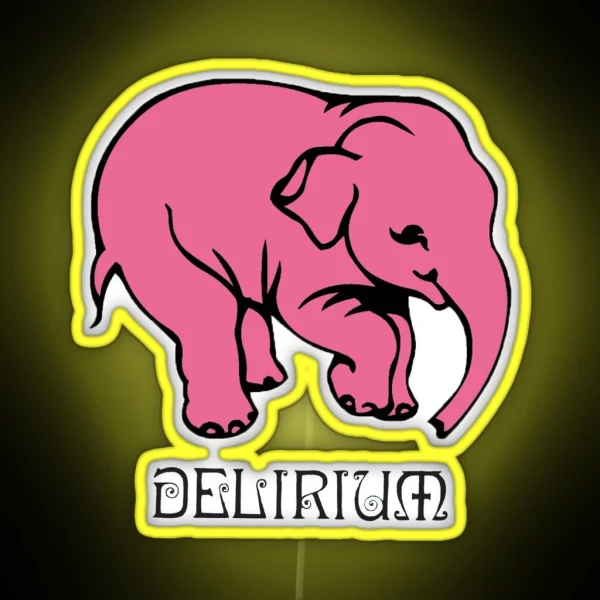 Delirium Tremens RGB Neon Sign